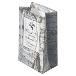 Rustic Silver Birch Träd Bröllop