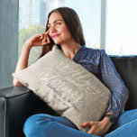 Rustic Simple Modern Always och Forever Gift Beige Lumbarkudde<br><div class="desc">Anpassa en Rustic Simple Modern Always och Forever Gift Beige Lumbar Pillow för att matcha din dekoration. Mylini Design är ett modernt och unikt sätt att visa kärlek och tillgivenhet för det speciella paret i ditt liv. Gör din gåva minnesvärd med en personlig från Mylini Design.</div>