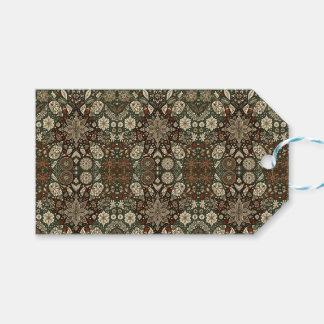 Rustic Snowflake Presentetikett