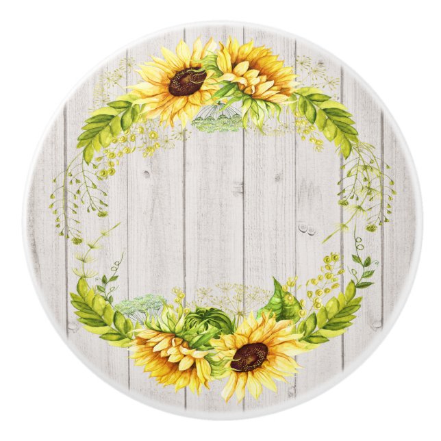 Rustic Solblommor Knopp (Framsidan)