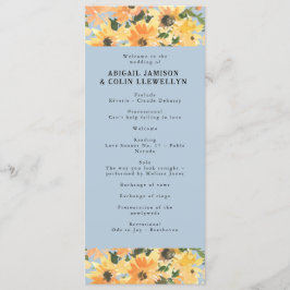 Rustic Solros Bouquet Watercolor Program