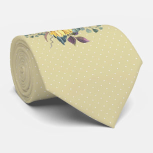Rustic Solros Far av Bride eller Groom Slips