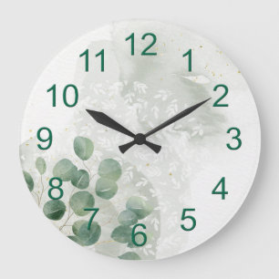 Rustic Solros Home Decor Large Clock Stor Klocka