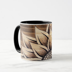 Rustic Solros Mugg
