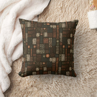 Rustic Southwestern Stripe Pattern (8) Kudde