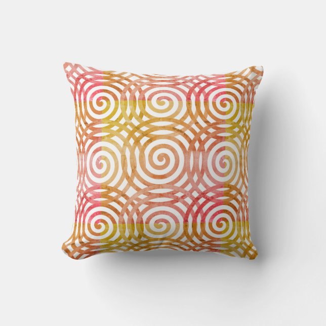 Rustic Spiral Kudde (Framsida)