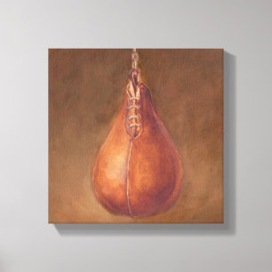 Rustic Sports Boxing Canvastryck