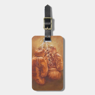 Rustic Sports   Boxing Glove Bagagebricka
