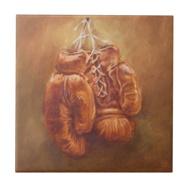 Rustic Sports | Boxing Glove Kakelplatta (Framsidan)