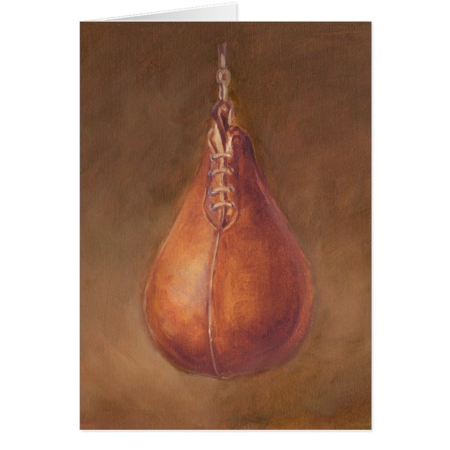 Rustic Sports | Boxing Hälsningskort (Framsidan)