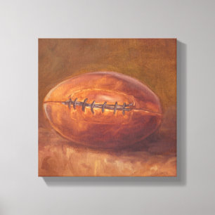 Rustic Sports Fotboll Canvastryck
