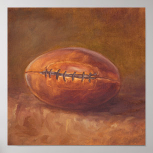 Rustic Sports   Fotboll Poster