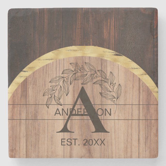 Rustic Stenunderlägg (Framsidan)