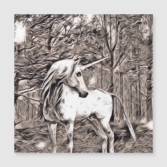 Rustic Stil - Unicorn (Framsida)