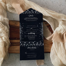 Rustic String Ljus Bröllop