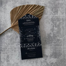 Rustic String Ljus Calligraphy Bröllop