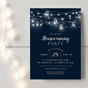 Rustic String Ljus Houseworkteknik Inbjudningar