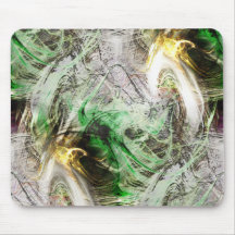 Rustic struktur under flytande grönt och gult bläc