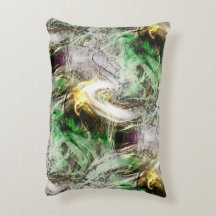 Rustic struktur under flytande grönt och gult bläc