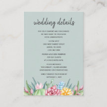 Rustic Succuls Ro Blommigt Bröllop