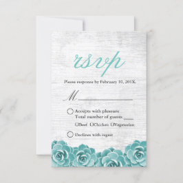 Rustic Succult Blommigt Elegant bröllop OSA Kort