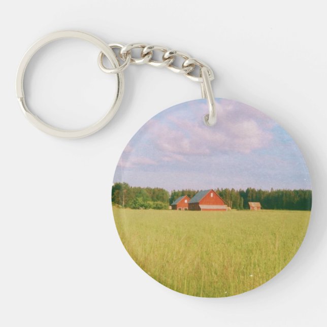 Rustic summer field, Helsingia, Sweden (Framsidan)