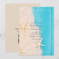 Rustic Summer QR Code OSA Beach Wedding
