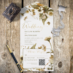 Rustic Summer Wildblommor & Daisys QR-kod