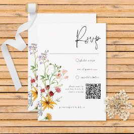 Rustic Summer Wildblommor & Sunblommor OSA Kort