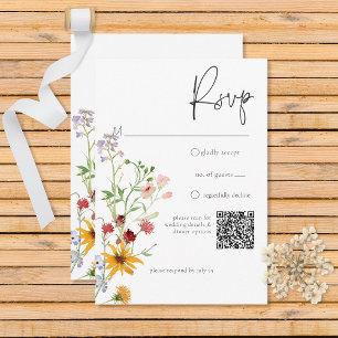 Rustic Summer Wildblommor & Sunblommor OSA Kort