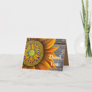 Rustic Sunny Solros på barn Board Tack Kort