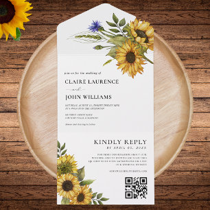 Rustic Sunwers Land Qr Code OSA Bröllop