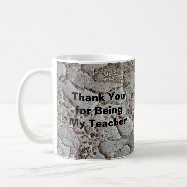 Rustic Tack Lacher Nature Photo Apprecition Kaffemugg (Vänster)
