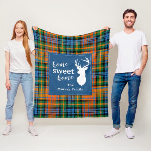 Rustic Tartan Klan Murray Play Fleecefilt