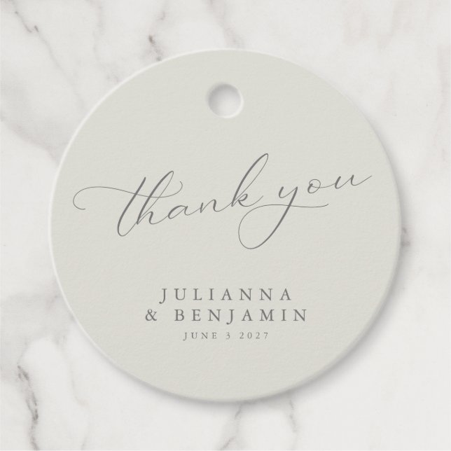 Rustic Taupe Blommigt Boho Bröllop Anpassningsbar  Gåvor Etiketter (Framsida)