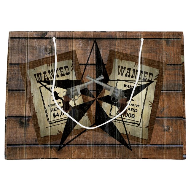 Rustic Texas Star Western Dual Pistols ville under (Framsidan)