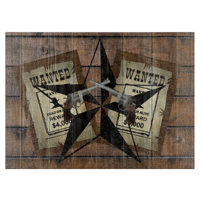Rustic Texas Star Western Dual Pistols ville under (Framsidan)