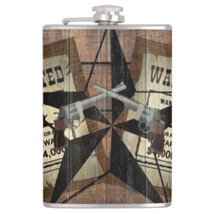 Rustic Texas Star Western Dual Pistols ville under Fickplunta