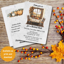 Rustic Thanksgiving Gathering