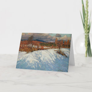 Rustic Tom Thomson Painting Algonquin Park Kanada Kort