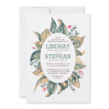 Rustic Träd Guld Lämnar Forest Garden Fall Wedding