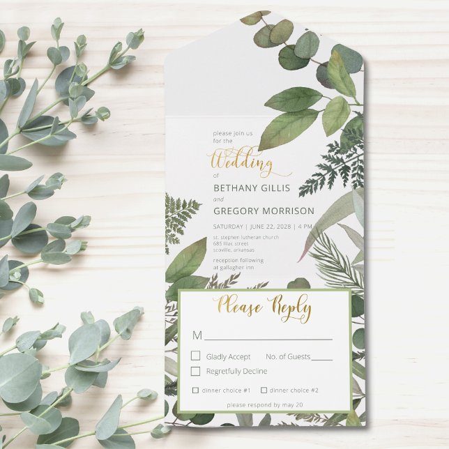 Rustic Tropical Greenery & Eucalyptus Dinner (Skapare uppladdad)