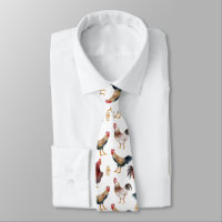 Rustic Tupp Mönster Neck Tie