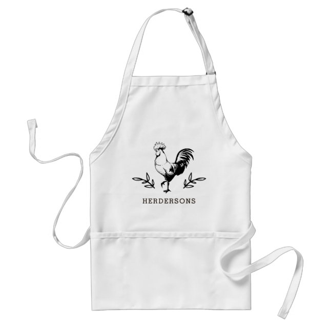 Rustic Tupp Personlig Förkläde (Framsidan)