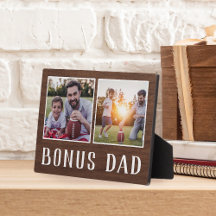 Rustic Two Photo Bonus Pappa Stepfather