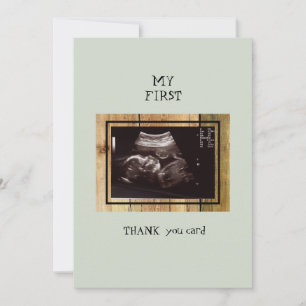 Rustic Ultrasound Baby Point of View i Tack Kort