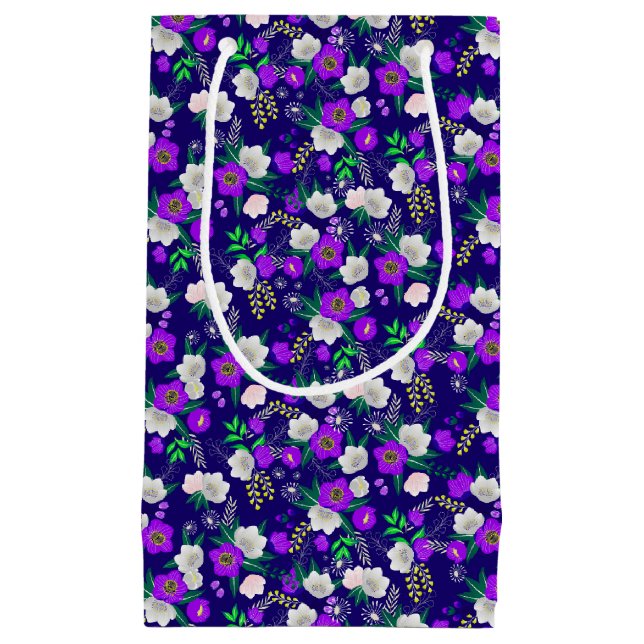 Rustic Vår Pansy Flowers Bouquet (Framsidan)