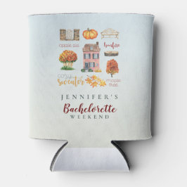 Rustic Vibrant Fall Favorites Bachelorette Party