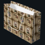 Rustic Victorian jul Bok Covers<br><div class="desc">Vackra samlingar av antika Viktorianska julafton bok omfattar Pappa jul,  barn,  belyst text och vinterscener på sepia-plågade,  artisanska bakgrunder. Mönster är sömlöst och skalbart.</div>