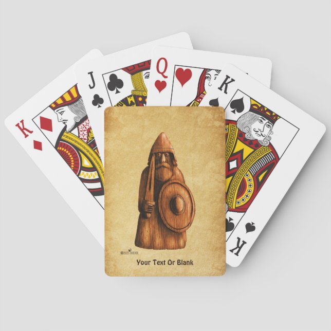 Rustic Viking Casinokort (Baksidan)